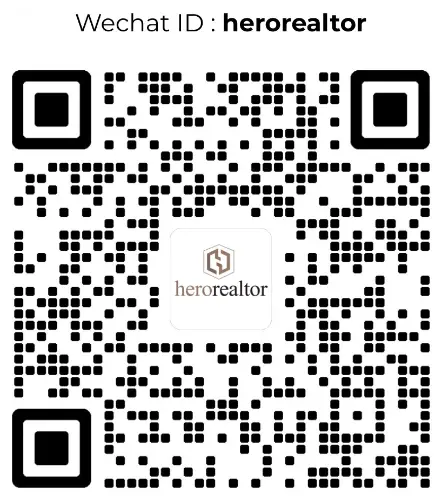 WeChat qrcode for Hero Realtor