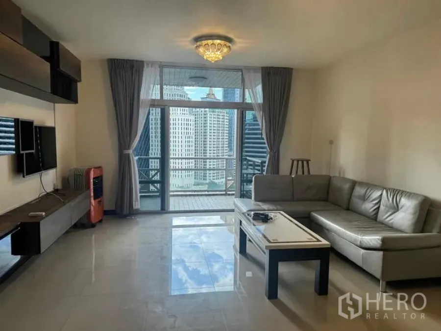 Featured image for For rent 2 Bedroom Condominium in All Seasons Mansion in Lumphini, Pathum Wan, Bangkok BTS Phloen Chit