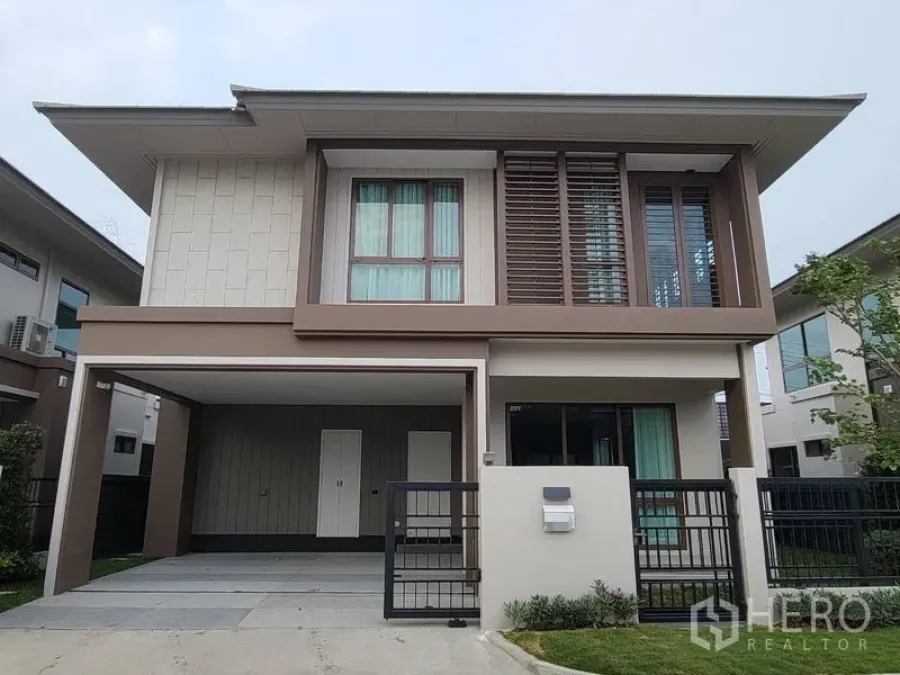 Featured image for For rent 4 Bedroom Detached House in Burasiri Krungthep Kreetha in Hua Mak, Bang Kapi, Bangkok