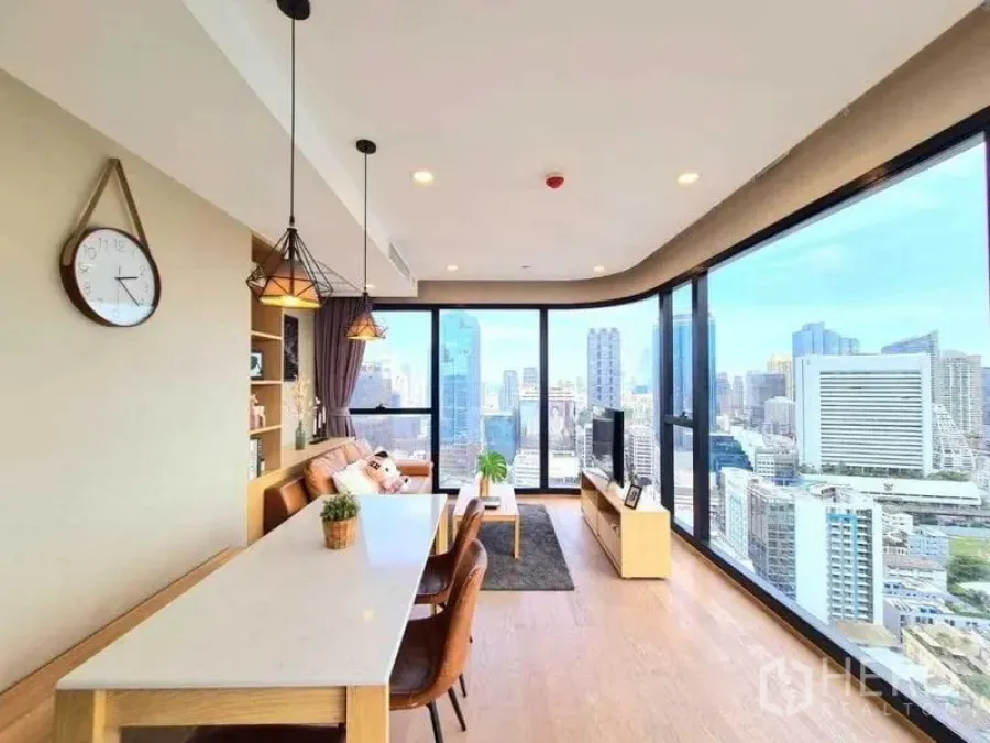 Featured image for ให้เช่า คอนโด 2 ห้องนอน แอชตัน จุฬา - สีลม สี่พระยา บางรัก กรุงเทพมหานคร BTS ศาลาแดง และ MRT สามย่าน