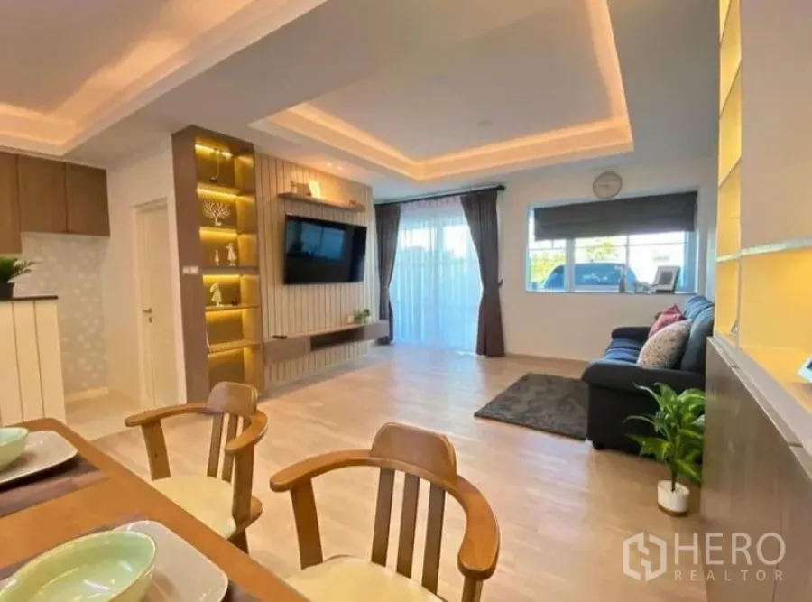 Featured image for For rent 3 Bedroom Townhouse in Dok Mai, Prawet, Bangkok