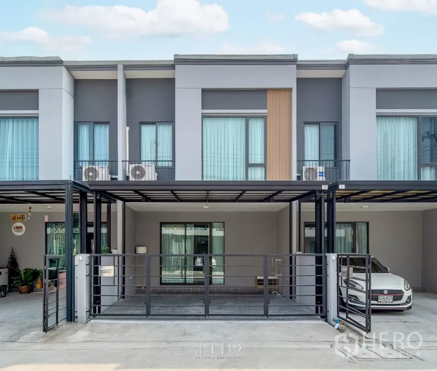 Featured image for For rent 3 Bedroom Townhouse in Pleno Sukhumvit-Bangna 2 in Bang Kaeo, Bang Phli, Samut Prakan